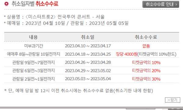 미스터트롯 2 예매