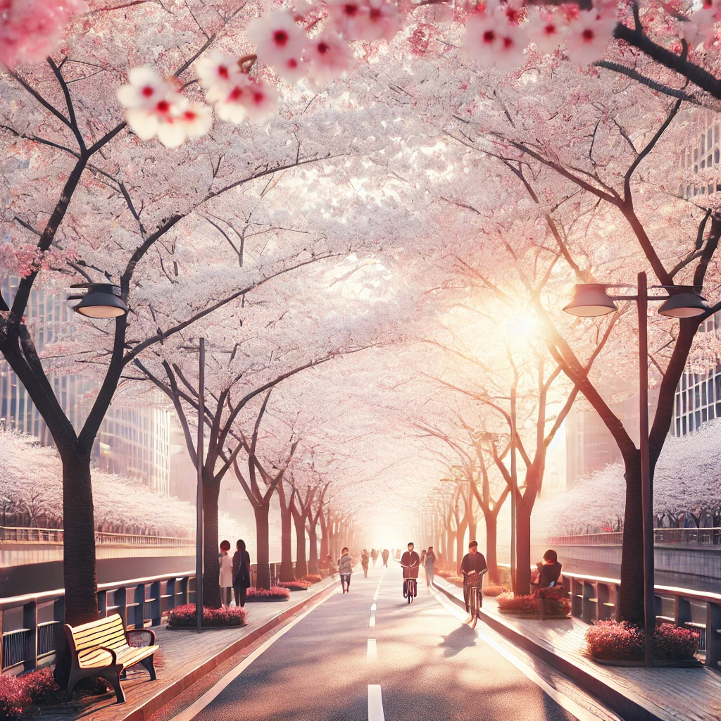 2025년 윤중로 벚꽃 개화 시기 예측 및 방문 팁