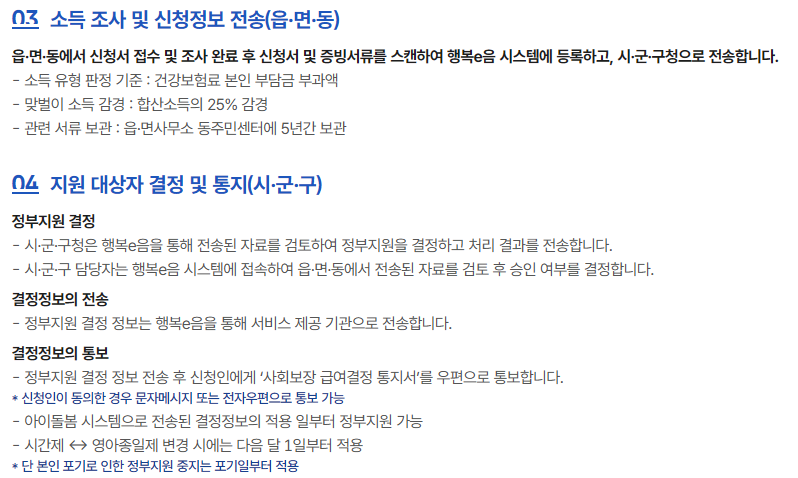 서비스 신청 자격