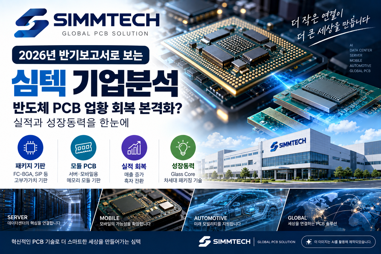 심텍 2026년 반기보고서 기반 반도체 PCB·패키지 기판 사업과 실적 성장동력 분석