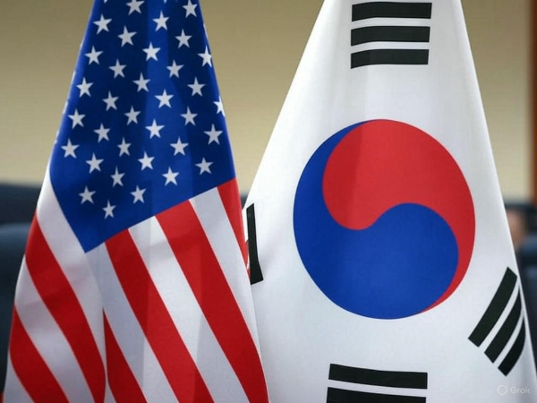 미국, 한국 국기