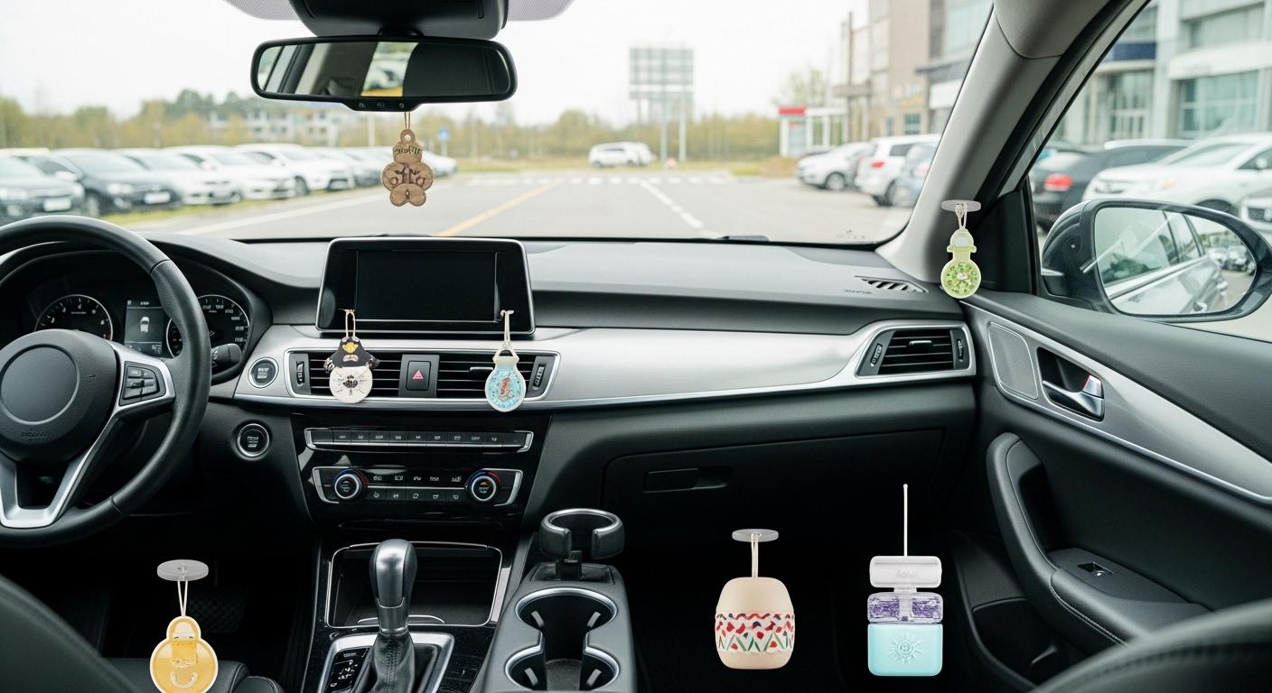 차량 방향제 위치