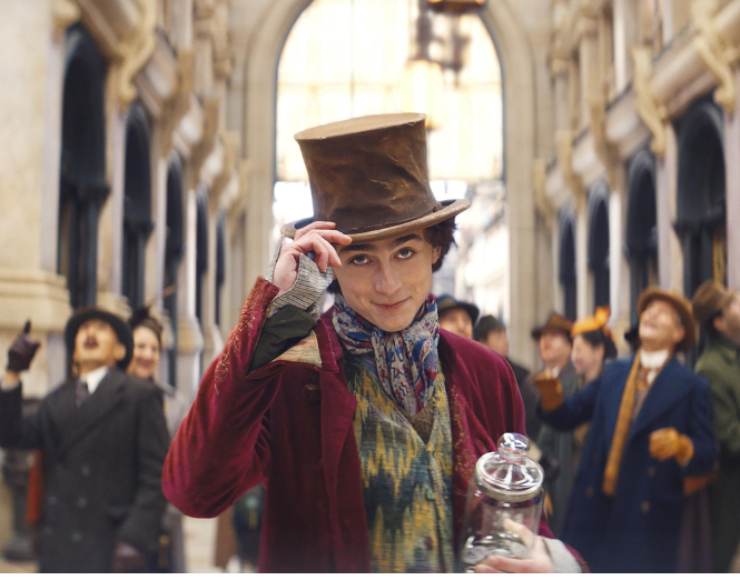 영화 웡카 주연 배우 티모시 샬라메