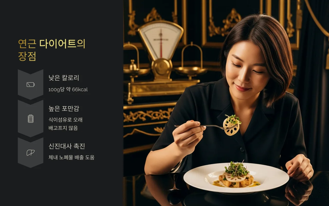 연근을 활용한 다이어트 레시피