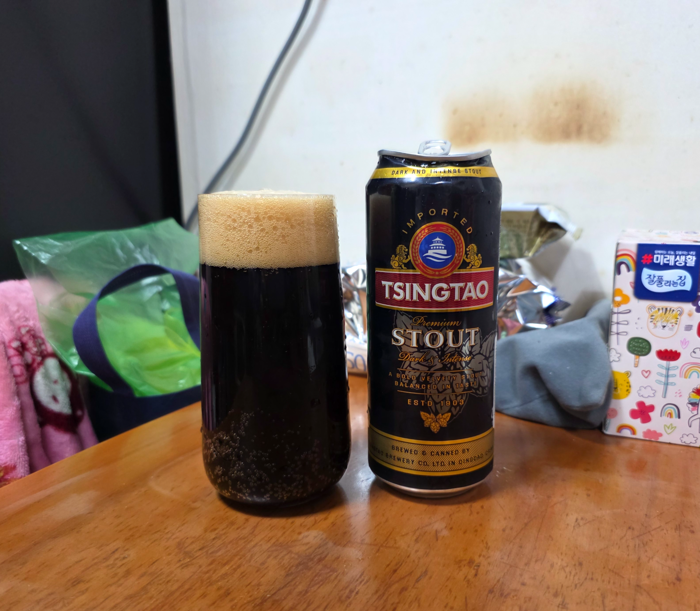 칭따오흑맥주칭따오스타우트