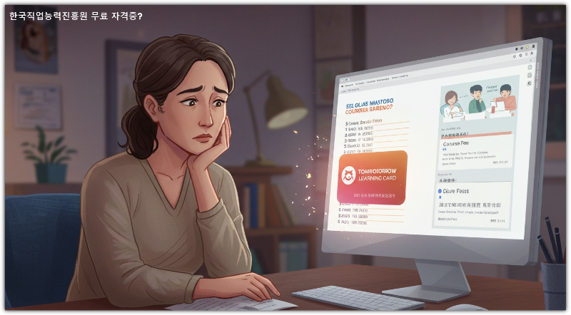 한국직업능력진흥원 무료 자격증? 2025년 완벽 활용법!