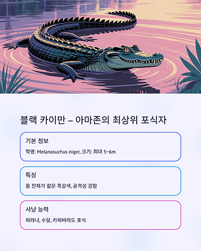 아마존의 최상위 포식자