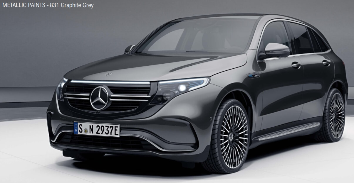 Graphite Grey(색상 코드 : 831) 벤츠 EQC 색상코드 - Graphite Grey(색상 코드 : 831)