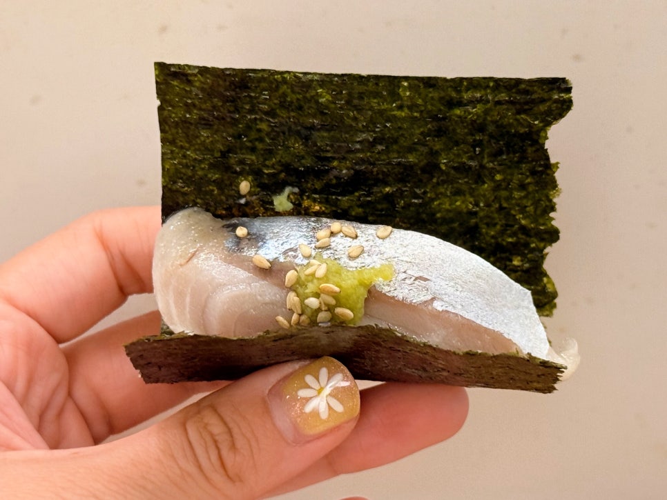 오마카세 오사이초밥 (고등어 스시)