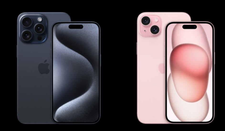 아이폰 15 프로와 아이폰 15 사진