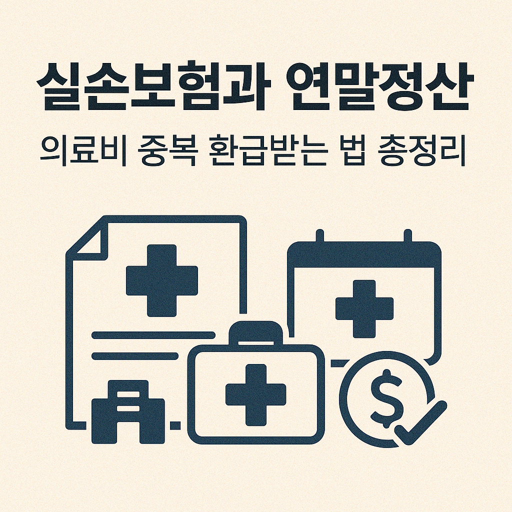 실손보험과 연말정산 – 의료비 중복 환급받는 법 총정리.