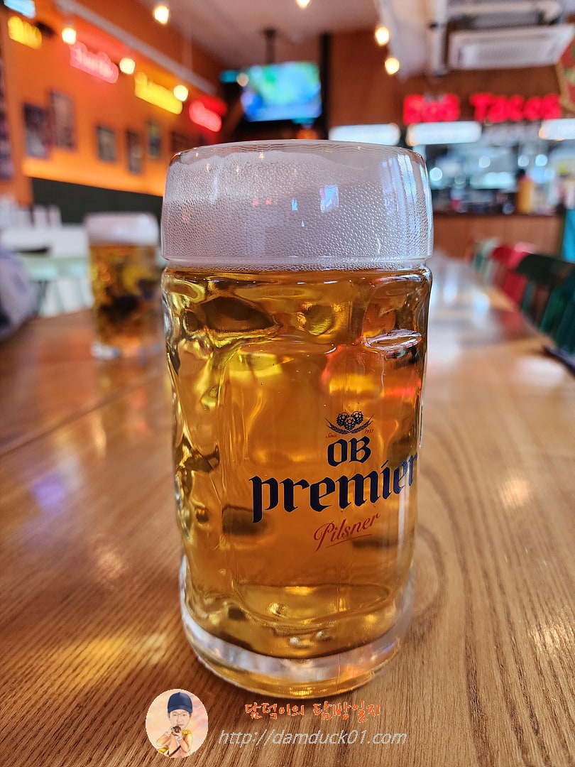 10,000원 추가 시 생맥주 4잔 변경