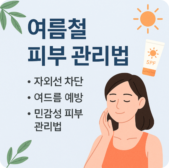 자외선 차단부터 여드름 예방까지