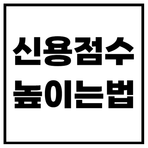 신용점수 높이는 방법! 2025년 최신 기준 & 빠르게 올리는 꿀팁