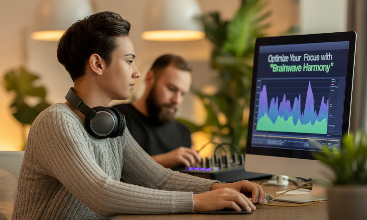 개인에게 최적화된 두뇌활성화 BGM을 선택하고 활용하는 실용적인 방법을 안내하는 이미지