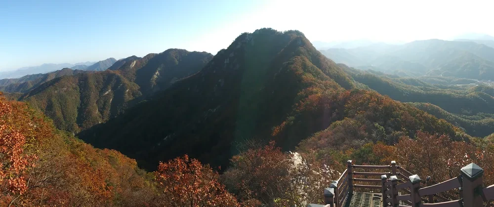 소요산 등산코스 지도