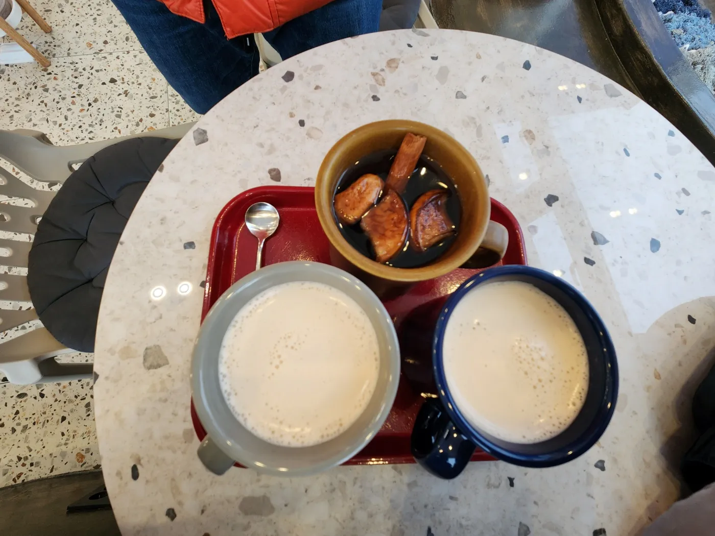 수리산-매쟁이골-카페-숲-사과차-밀크티