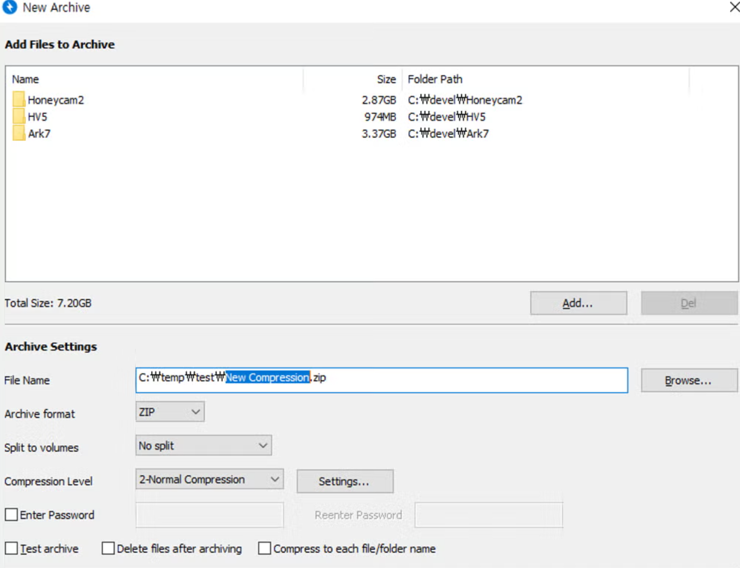 zip파일-압축풀기