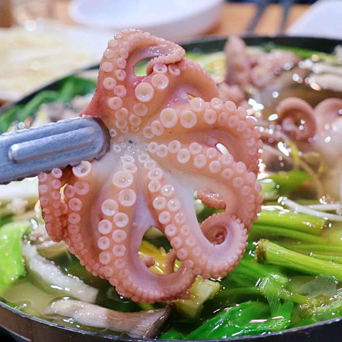 식객 허영만 백반기행 장한평 장안동 복어 바지락 육수 주꾸미 샤부샤부 맛집