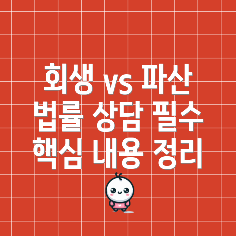 개인 회생과 파산
