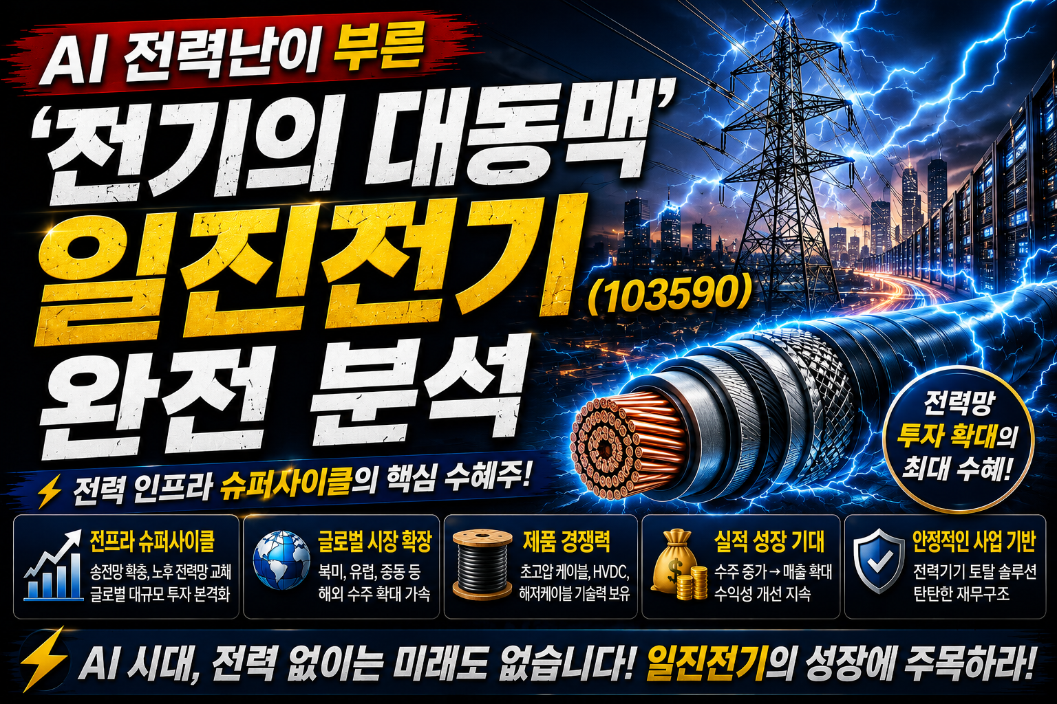 일진전기(103590) 완전 분석