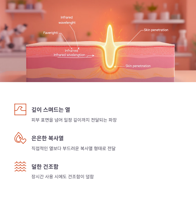 원적외선온열치료기의 작동 원리