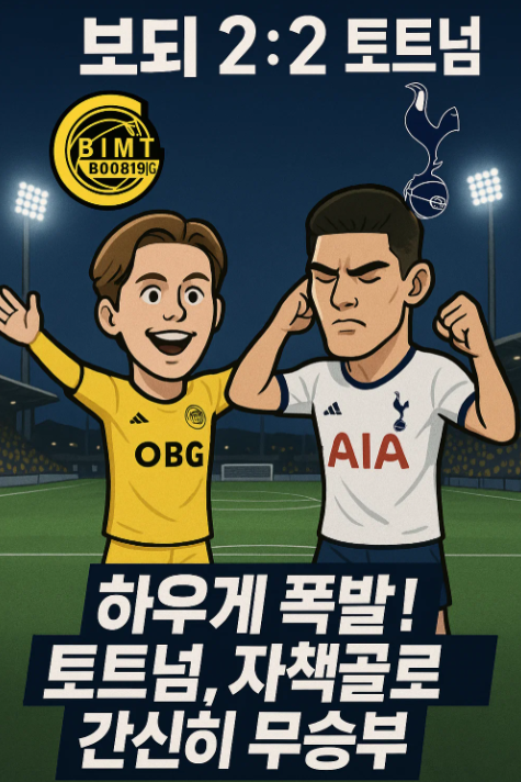 리그페이즈 2라운드 리뷰 : 토트넘 vs 보되/글림트
