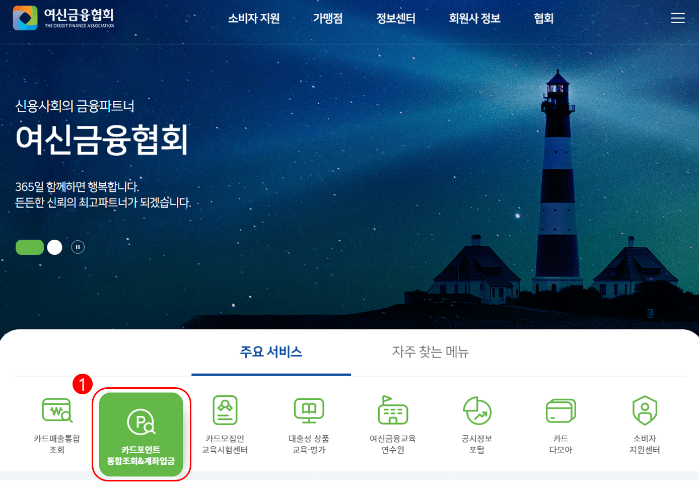 카드포인트 통합조회