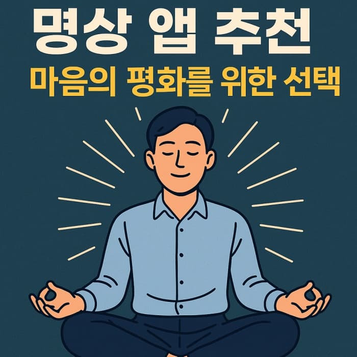 ✅ 직장인 스트레스 원인과 해소법 - 명상 앱 추천