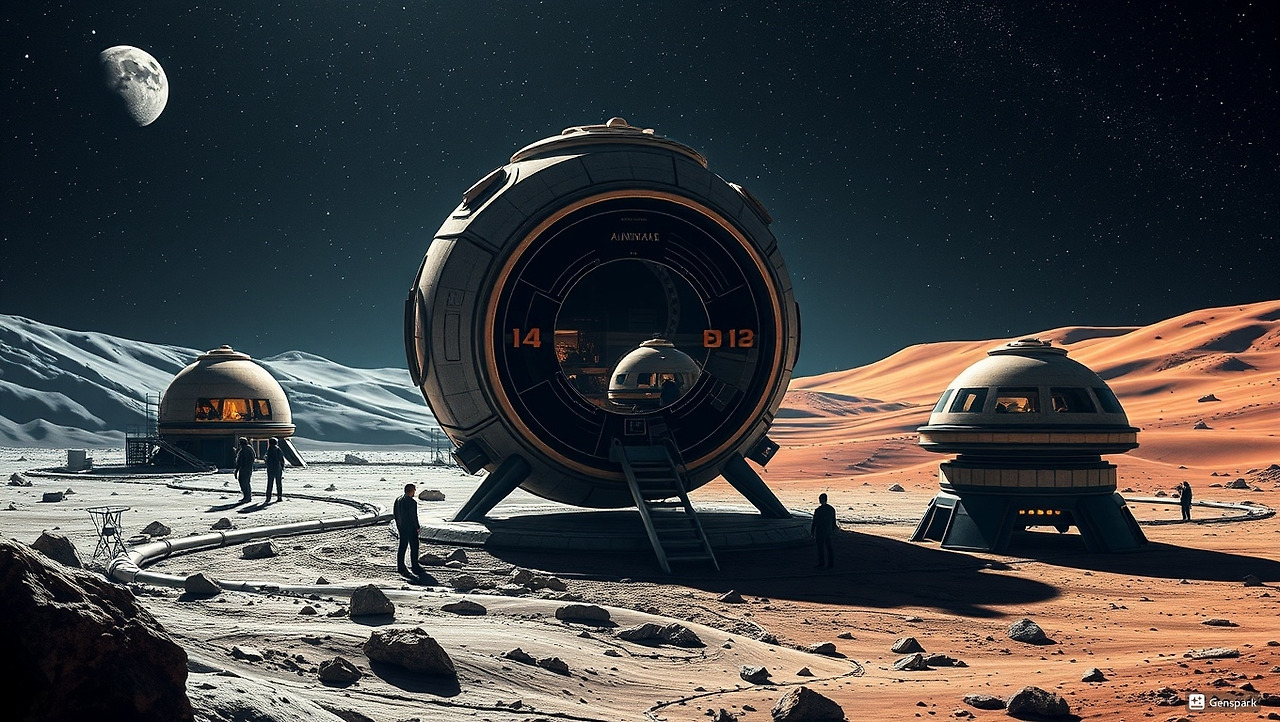 우주에서 살아남기: 인간이 달과 화성에서 생활할 수 있을까?