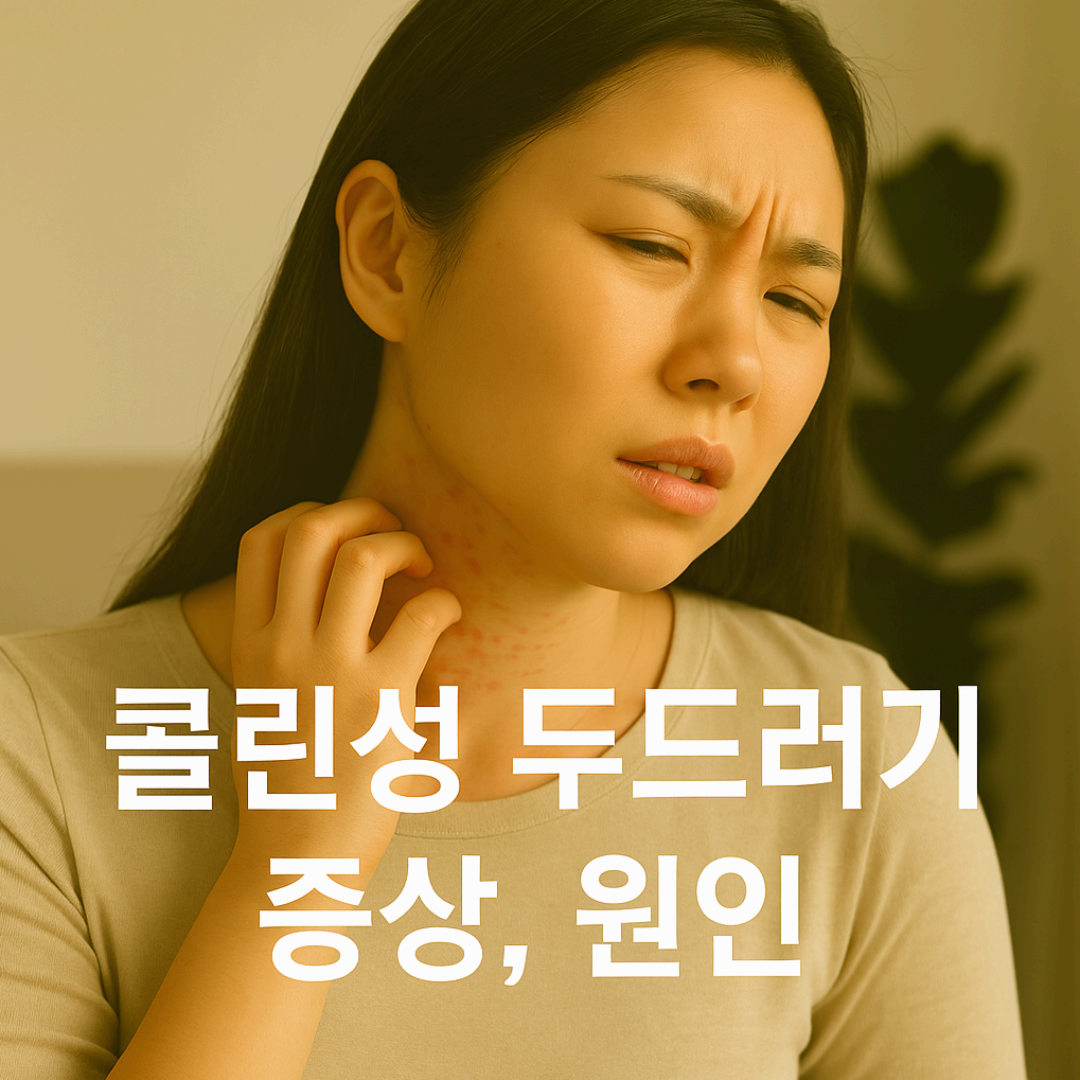 스트레스가 콜린성 두드러기를 악화시킬 수 있습니다.