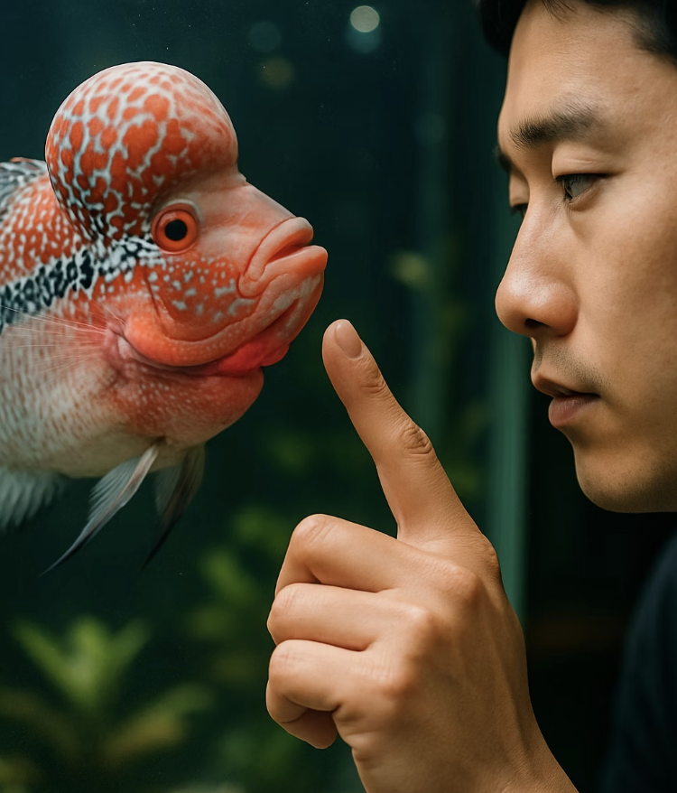 나만 졸졸 따라다니는 물속의 강아지