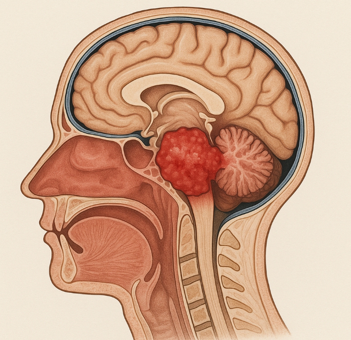 악성 뇌교종 관련 자료 사진
