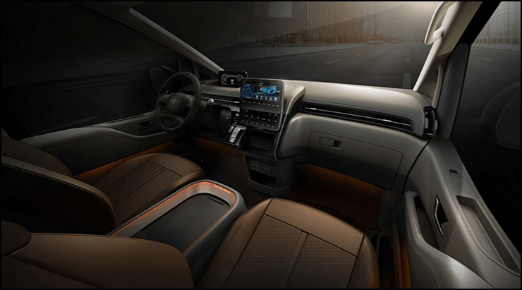 현대-스타리아-라운지-내부-좌석1열-모습