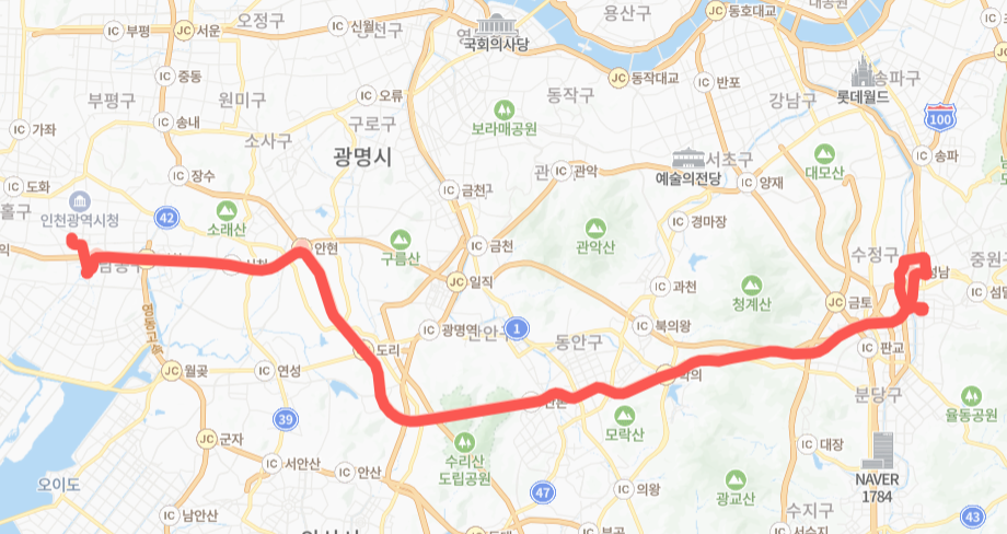 성남-인천-8806번-버스-노선-지도
