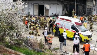 완도 냉동창고 화재 원인 사망자 소방관(영상)