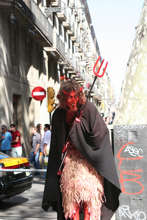 바르셀로나 람블라스 거리