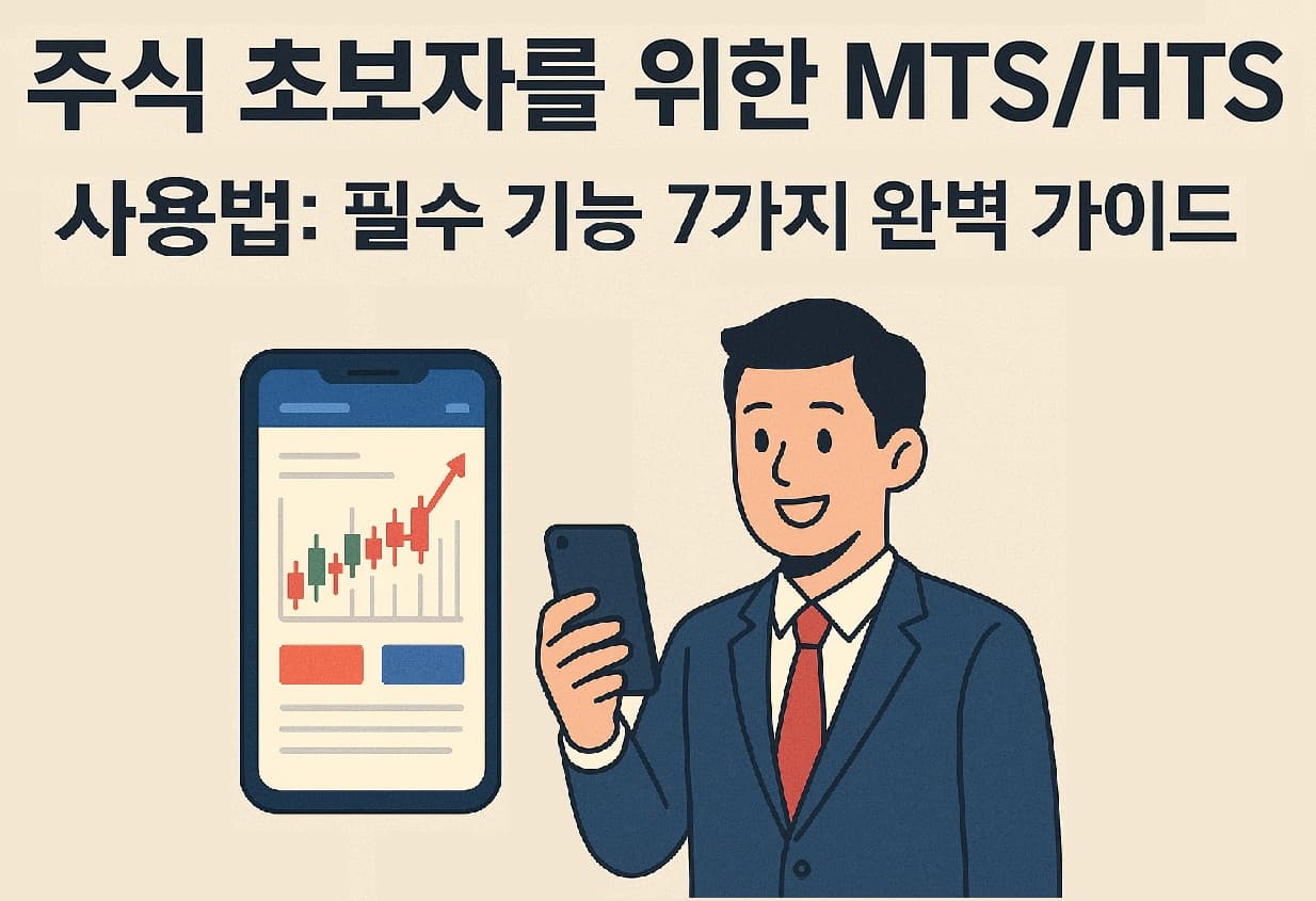 💻 주식 초보자를 위한 MTS/HTS 사용법: 필수 기능 7가지 완벽 가이드 📱