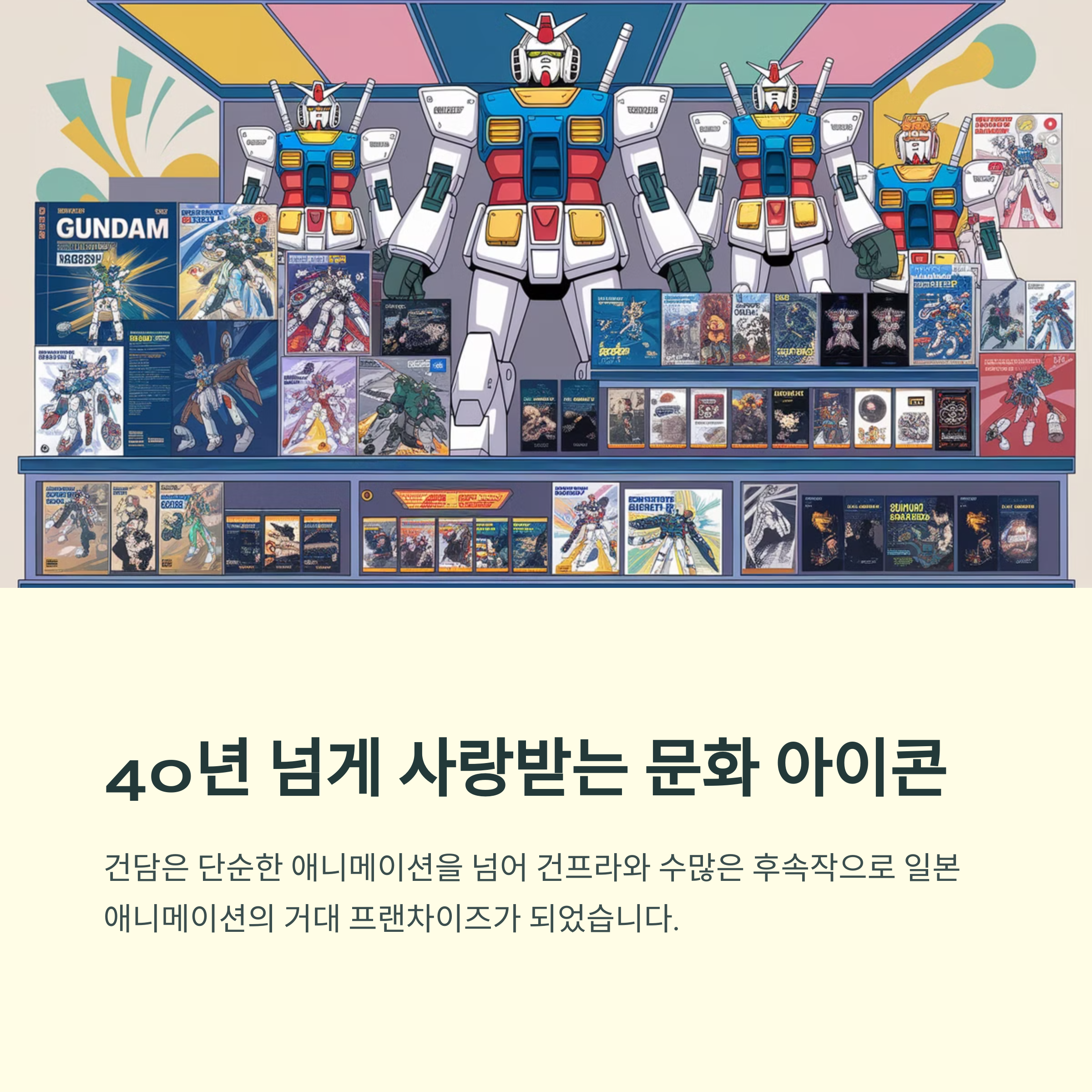 기동전사 건담 (1979~) 리얼 로봇 장르의 시작