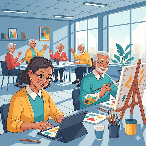 요양원보다 '배움터'가 뜨는 이유: 실버 산업 대전환