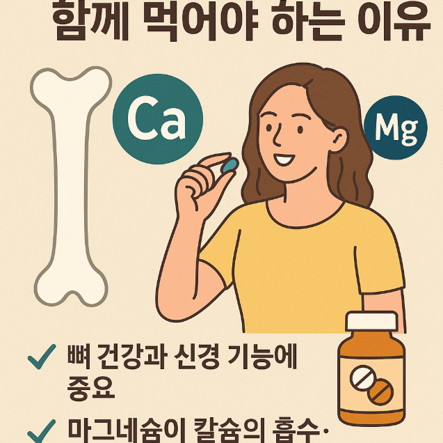 칼슘과 마그네슘, 복용법 정복