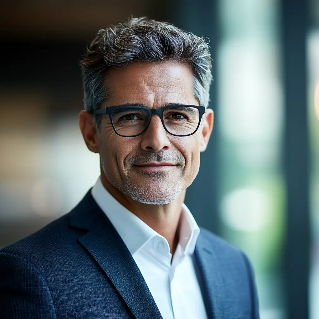 ์๊ฒํ์(๋๊บผํ ์ฒ์ง)๋ก ๊ฑฑ์ ํ๋ ๋จ์ฑ ์ด๋ฏธ์ง