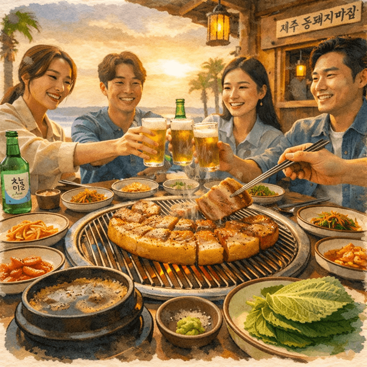 제주도_동쪽_흑돼지_후기_웨이팅_최소화하고_초벌_구이_실패_줄이는_체크리스트