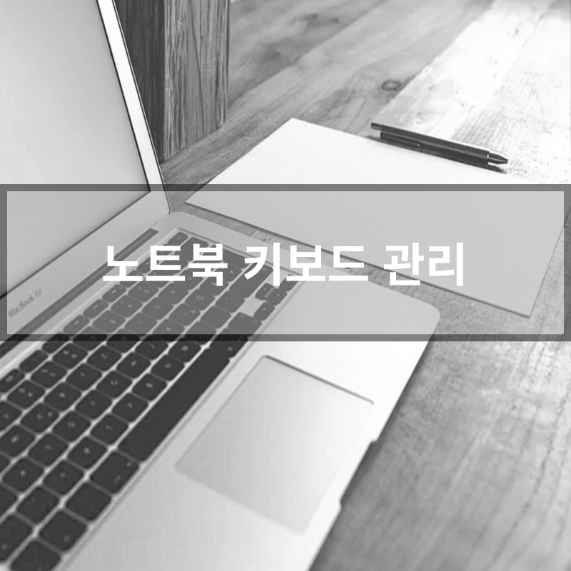 노트북 키보드 쉬운 청소방법 평소에 관리방법
