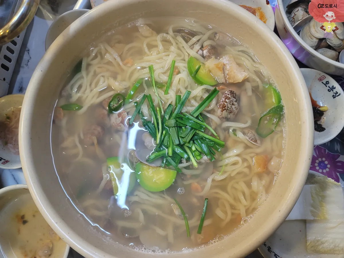 경기도-남양주-다산-오봉집-바지락칼국수-2인분