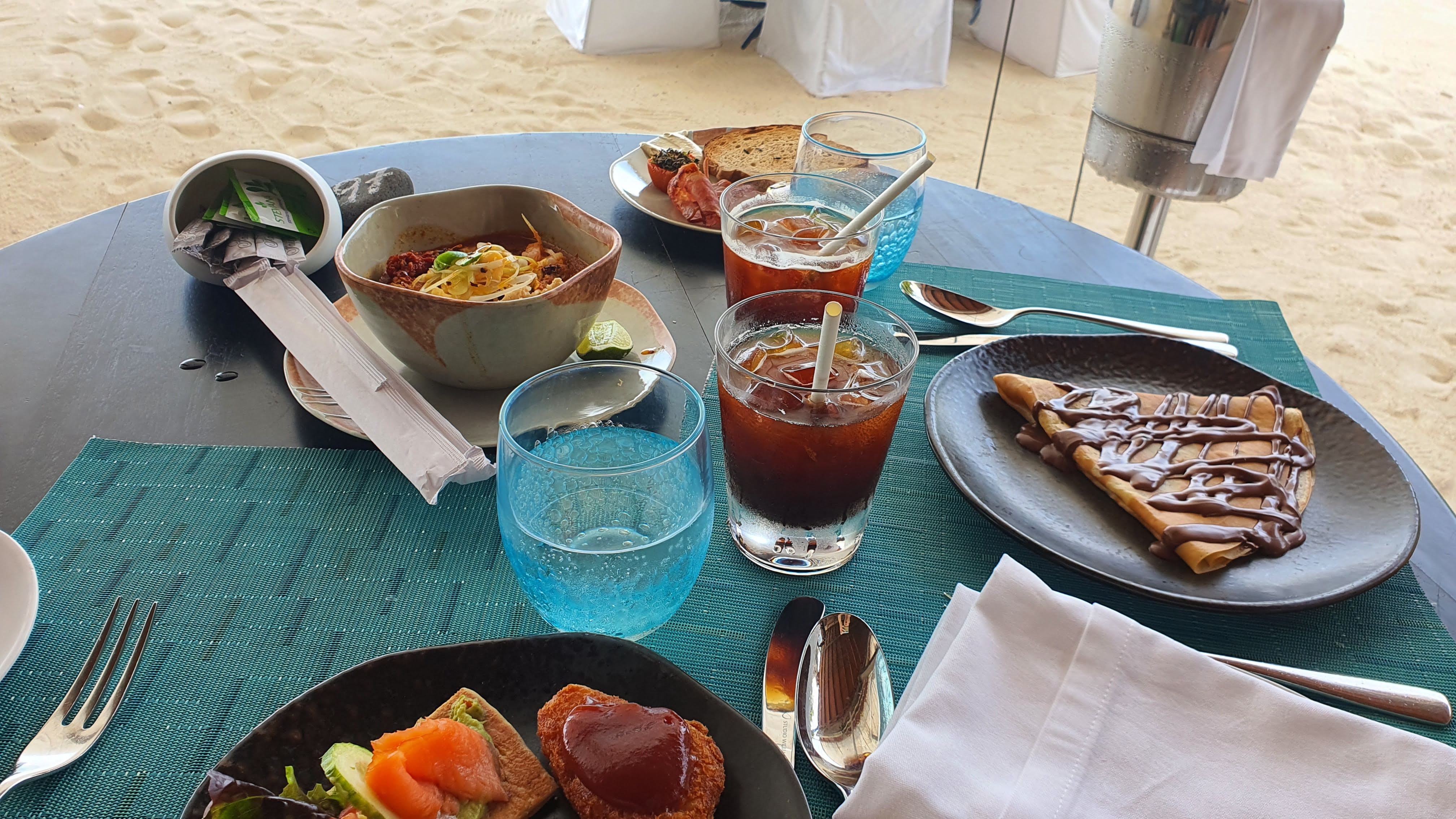 몰디브 시루펜푸시 아침메뉴