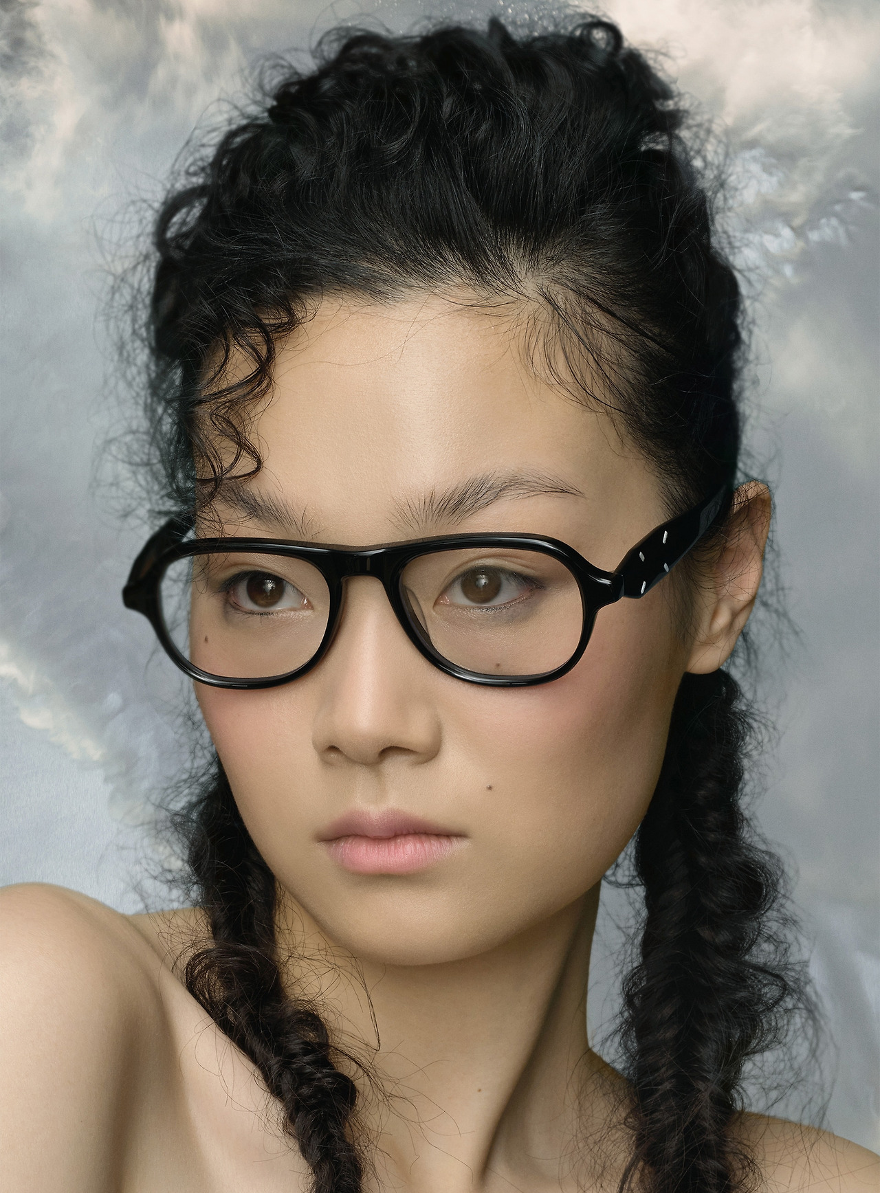 긱시크 룩 안경 패션 의미