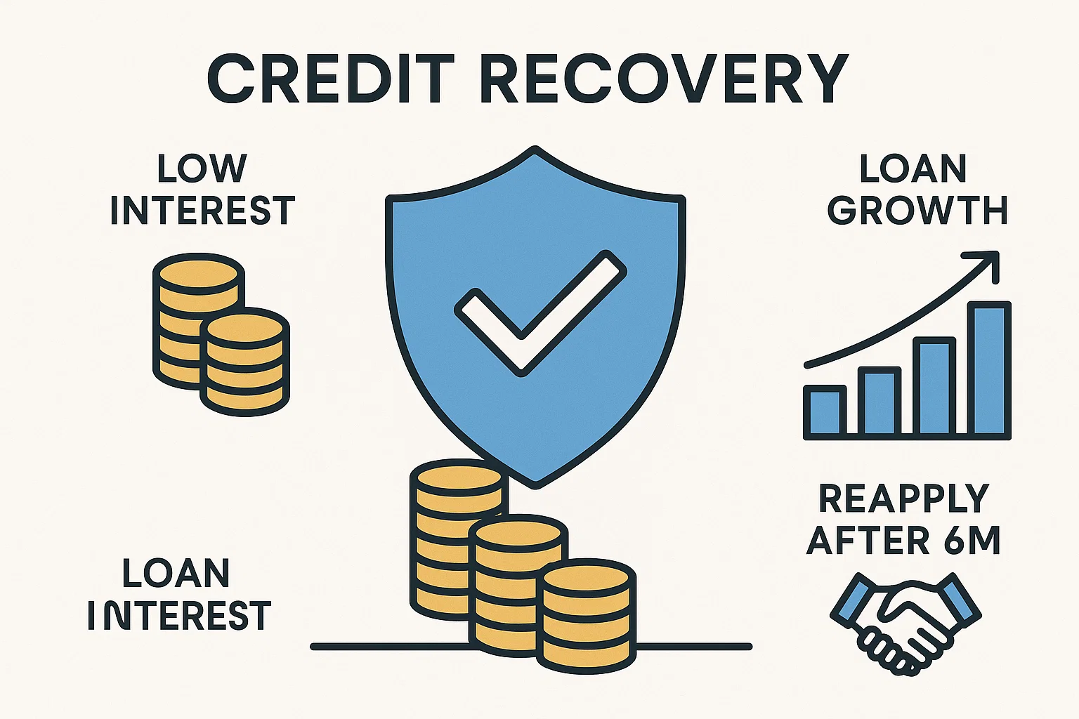 신용회복위원회 무직자 대출 가능 조건 인포그래픽