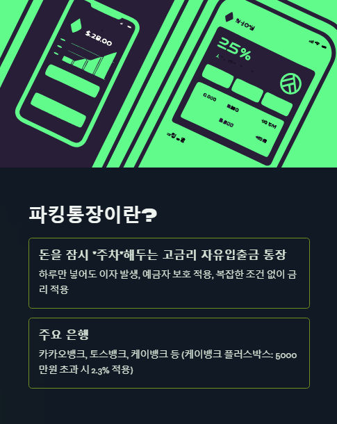 파킹통장이란?