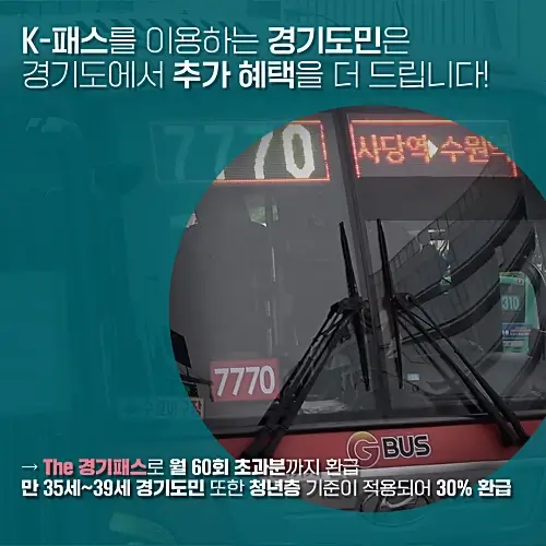 K패스-경기도민-혜택